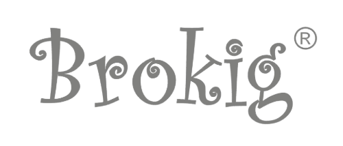 Brokig silversmycken